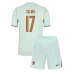 Frankrike William Saliba #17 Bortedraktsett Barn VM 2026 Kortermet (+ Korte bukser)